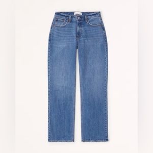 Abercrombie Low Rise Baggy Jean